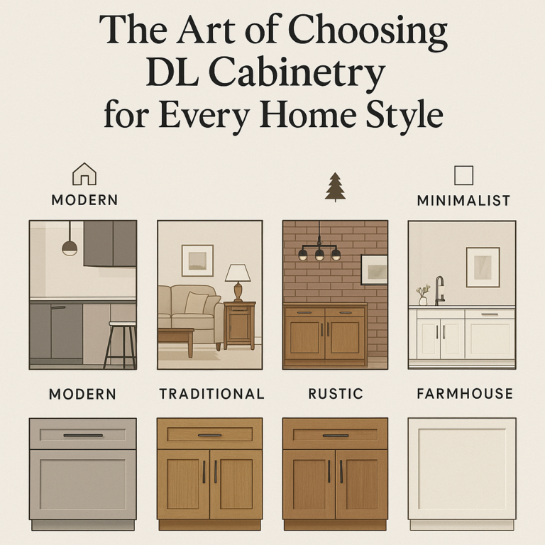 The Art of Choosing DL Cabinetry