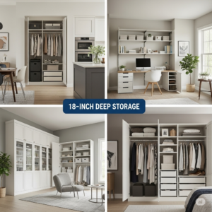 Exploring the Versatility of 18 Inch Deep Storage Solutions