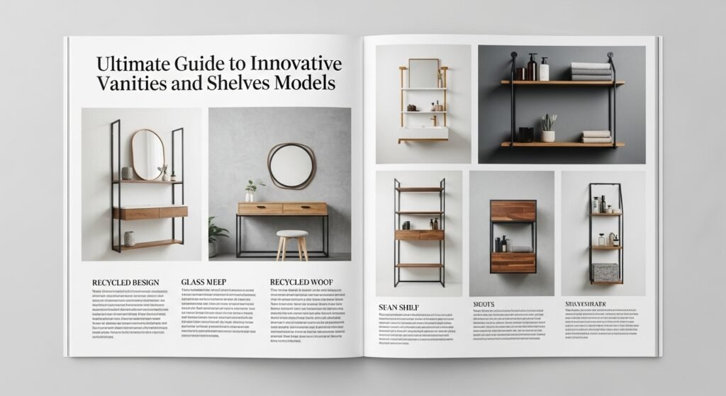 The Ultimate Guide to Innovative Vanities and Shelves Models