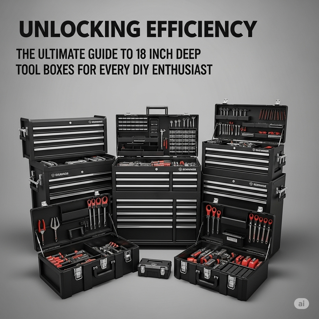 Unlocking Efficiency: The Ultimate Guide to 18 Inch Deep Tool Boxes for Every DIY Enthusiast