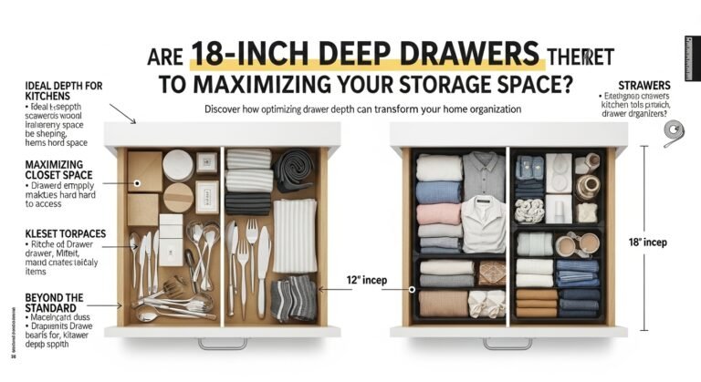 Are 18 Inch Deep Drawers the Secret to Maximizing Your Storage Space