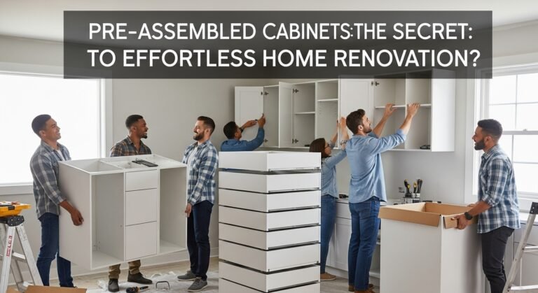 Are Pre-Assembled Cabinets the Secret to Effortless Home Renovation