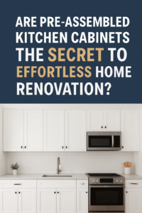 Are Pre-Assembled Kitchen Cabinets the Secret to Effortless Home Renovation