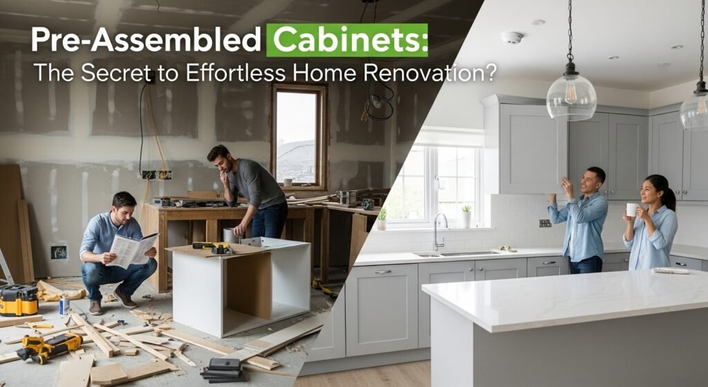Pre-Assembled Cabinets the Secret to Effortless Home Renovation
