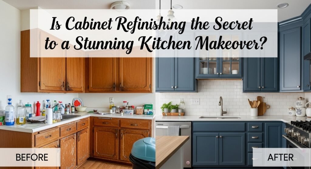 Is Cabinet Refinishing the Secret to a Stunning Kitchen Makeover?