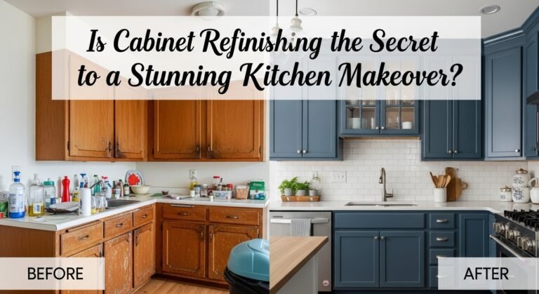 Is Cabinet Refinishing the Secret to a Stunning Kitchen Makeover?